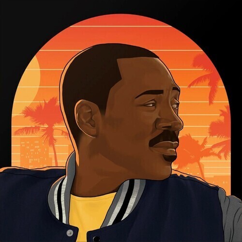 Various Artists - Le Flic de Beverly Hills : Axel F (Bande Originale) [2 vinyles, splatter orange/rouge/noir]