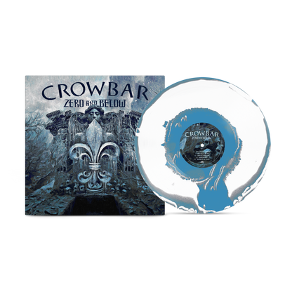 Crowbar - Zero And Below B-Side Face B Vinyle Bleu Ciel, Gris & Blanc [Bleu Ciel, Gris & Blanc]