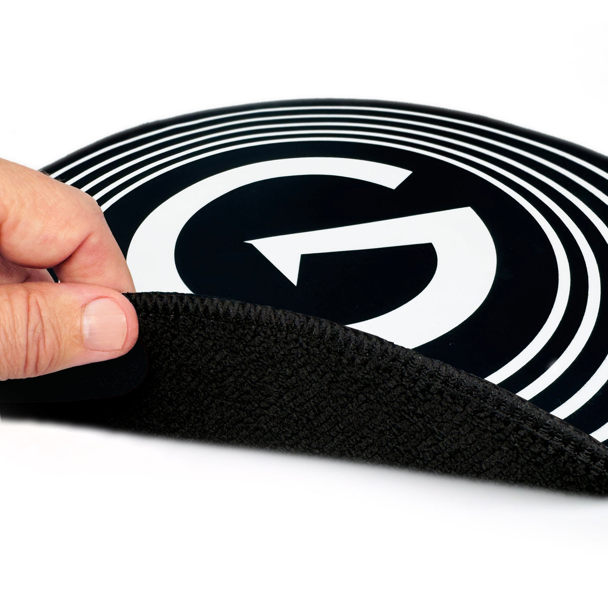Tapis de nettoyage de disques Big 'G' deux épaisseurs, 16 de diamètre