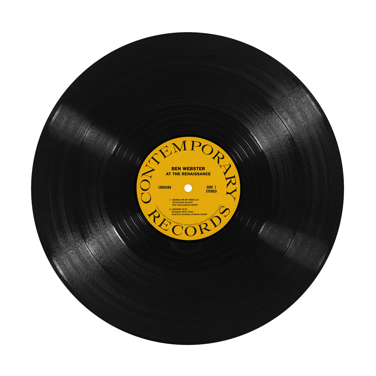 Ben Webster - At The Renaissance (Contemporary Records Acoustic Sounds Series)