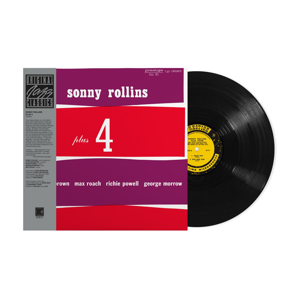 Sonny Rollins - Plus 4 (Collection Original Jazz Classics)