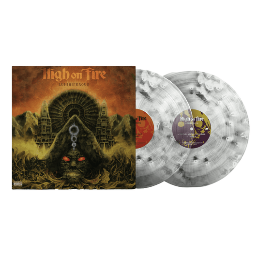 High On Fire - Luminiferous [2LP Transparent et Noir Fantôme]