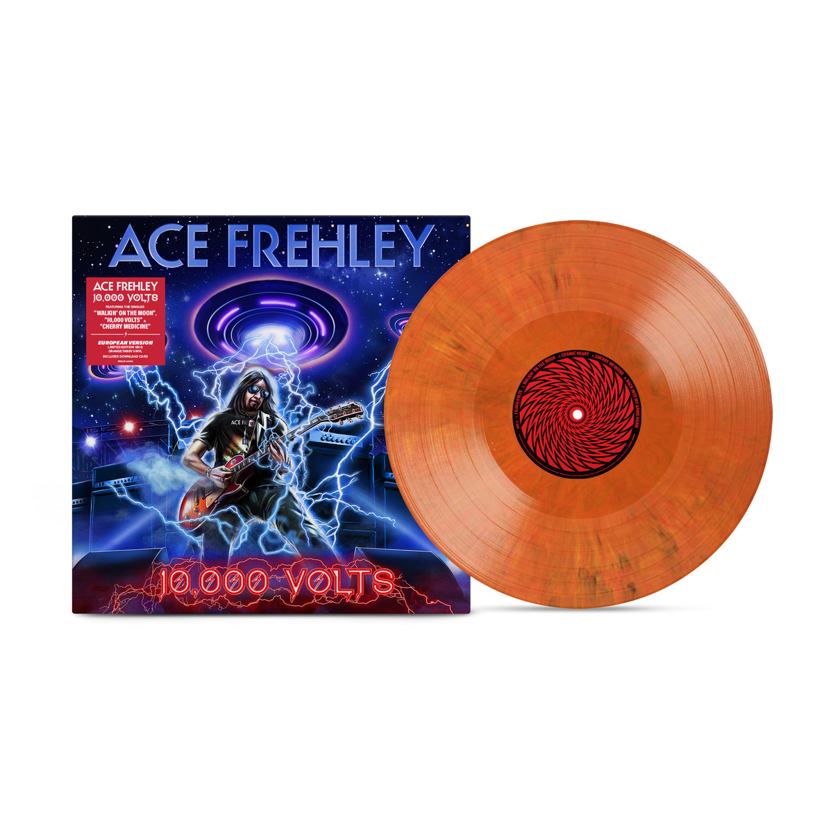 Ace Frehley - 10,000 Volts Orange Tabby Vinyl [Orange Tabby]
