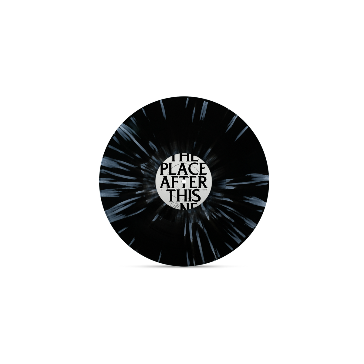 Underoath - The Place After This One [Éclaboussure Noir & Blanc]