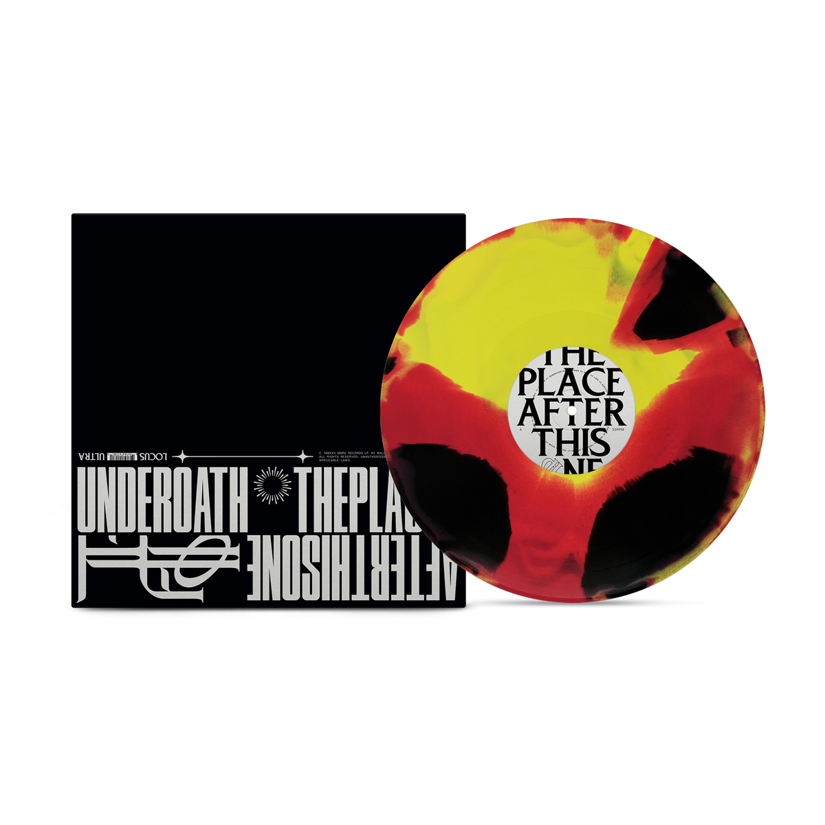 Underoath - The Place After This One (Deluxe Thermo) [Rouge & Jaune & Noir]