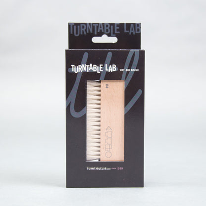 Brosse pour disques vinyles en poils de chèvre (usage sec et humide)