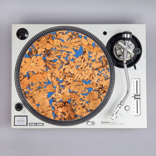 Tapis de disque en liège coloré