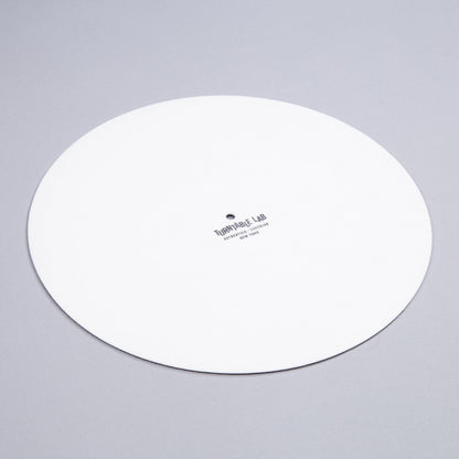 Tapis glissant à motif de points pour platine vinyle (Noir)