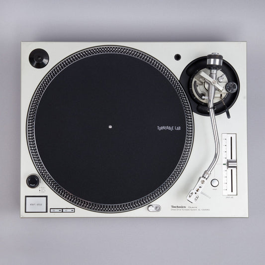 Tapis de platine Pro Thin Slipmat (style Technics) Noir